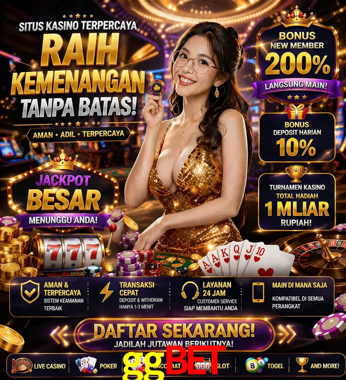 Roleta e blackjack ggbet